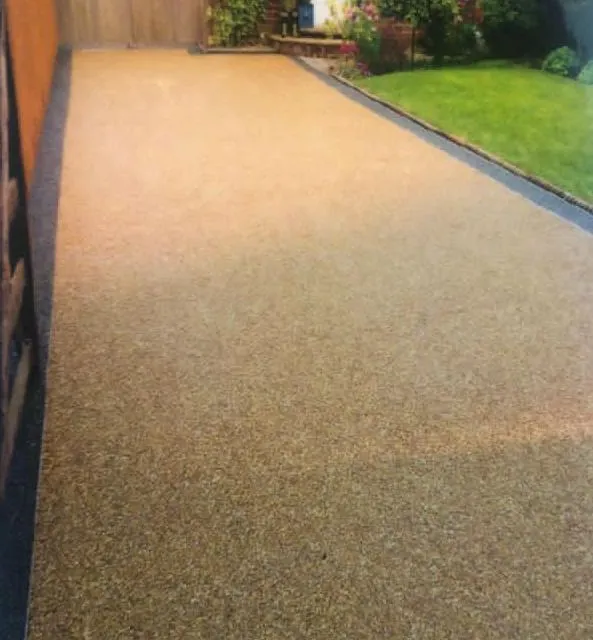 Resin bound paving