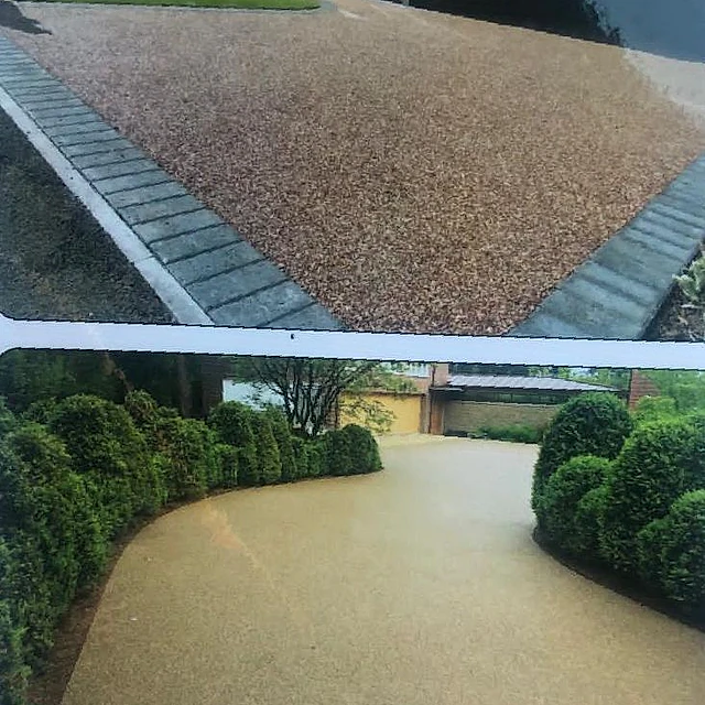 Resin bound driveways