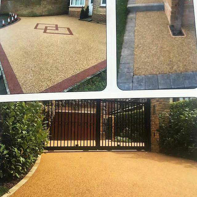 Resin bound paving